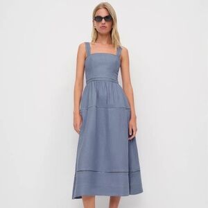 Everett Linen Dress (Petite) Sz 12